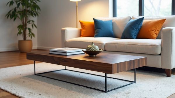 Élisez votre table basse design pour un salon chic et contemporain