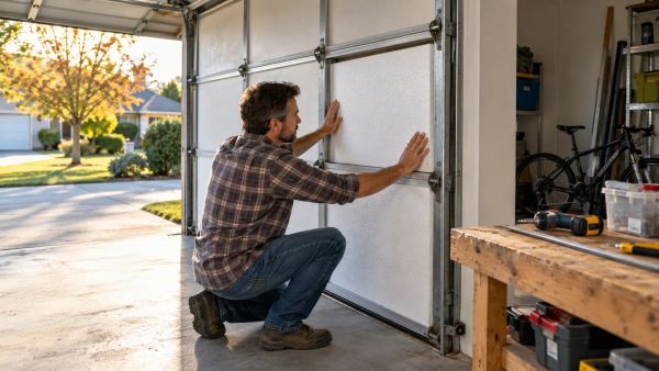 Meilleures astuces pour isoler votre porte de garage efficacement