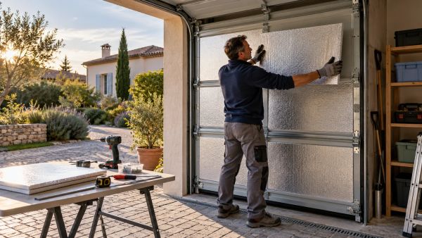 Meilleures astuces pour isoler votre porte de garage efficacement